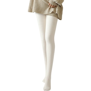 2025 Leggings en Tricot Torsadé à Découpes de Base pour Femmes Chaussettes Collants Automne et Shorts de Vélo Confortables Femmes Hiver Peluche Épaissie Thermique Leggings d'Hiver pour Femmes Leggings Grande Taille(No