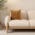thumbnail image 1 of Solid Colour Velvet Pleated Pillow Set Sofa Cushion Bedside Cushion Office Lumbar Support Lumbar Protection, 1 of 6