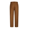 thumbnail image 3 of AherBiu Pantalon Habillé pour Homme Rétro à Taille Extensible, Jambe Droite, avec Poches, Pantalon Classique Ajusté, 3 of 5