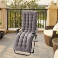 thumbnail image 4 of Polyester Garden Recliner Cushion Mat Office Chair Seat Cushions Reclining Chair, 4 of 8