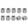 thumbnail image 1 of Unique Bargains Adaptateurs Filetage Manchon Réducteur Écrou M10x1.5 Mâle à M6x1.0 Femelle pour Réparer Insert Écrou Vis Réducteur 10mm 10 Pcs, 1 of 5