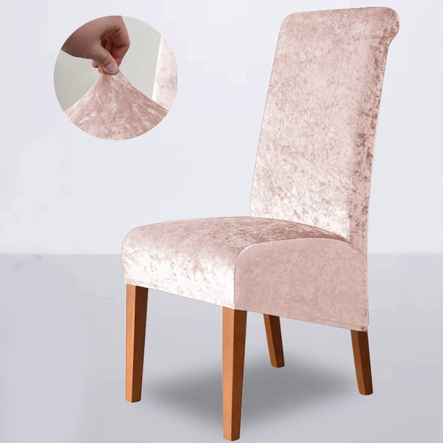 TopLLC Couverture Jetée, Couverture Jetée pour Canapé en Velours Extensible Chair Cover Grande Inclinée Dossier Haut Chair Cover Couleur Unie Maison Hôtel Salle à Manger Chair Cover Tout-en-un Tout Inclus Anti-Saleté Chairs Cover