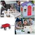 thumbnail image 4 of Chariots de Jardin Miniatures en Fer, Remorque Miniature d'Extérieur, Ornement, Accessoires pour Mini Maison, 4 of 8
