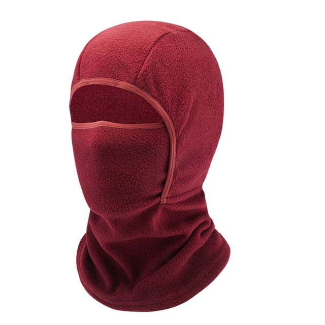 HAiming Kids Winter Plush Ski Face Mask Hat Breathable Thermal for Motorcycle Riding Cycling in Cold Weather