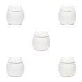 thumbnail image 3 of Baohd Large Capacity Ceramic Canisters Cute For Wide Application Sturdy And Durable Ceramics Cat Form Ceramic Tea Jars white 150ml 5Set, 3 of 6