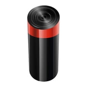 1Rolls Small Trash Bags,Disposable Garbage Bag Trash Bags,Thickened Flat Mouth With Rolled Garbage Bag,Small Drawstring Garbage Bags For Bathroom Bedroom Office Kitchen Trash Can,(Black)