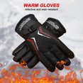thumbnail image 4 of shyuyusa Split Finger Waterproof Gloves Windproof Hand Protection For Cycling Skiing And Outdoor Cold Weather Activities, 4 of 5