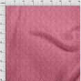 thumbnail image 3 of oneOone Cotton Silk Fabric Stripe & Floral Block Printed Fabric 1 Yard 42 Inch Wide, 3 of 4