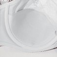 thumbnail image 3 of VEKDONE Woman's Embroidery Thin Style Ventilate Large Size Bra Steel Rim White 42/95G, 3 of 4