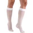 thumbnail image 1 of Truform Sheer Knee High Stockings: 15 - 20 mmHg, White, Large, 1 of 7