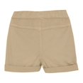 thumbnail image 2 of Minymo Cotton Twill Shorts - Incense (9 Months), 2 of 3