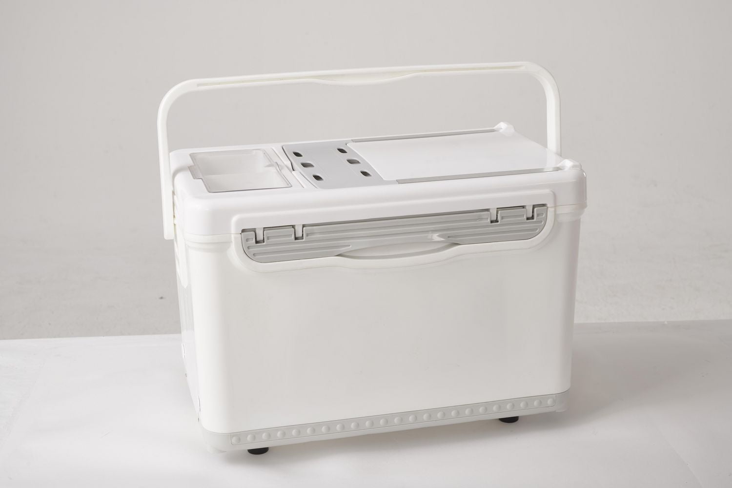 Aqua Marina Glacière de pêche 2-en-1 iSUP – Volume 30 Qt, siège avec dossier pour 1 personne, compatible avec iSUP de pêche gonflable BT-20DRP – Blanc