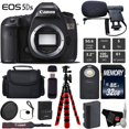thumbnail image 1 of Canon EOS 5DS Appareil Photo Reflex Numérique Boîtier, Appareil Photo Numérique Plein Cadre 50,6 Mpx Ensemble avec Télécommande, Microphone et Accessoires (Modèle International), 1 of 8