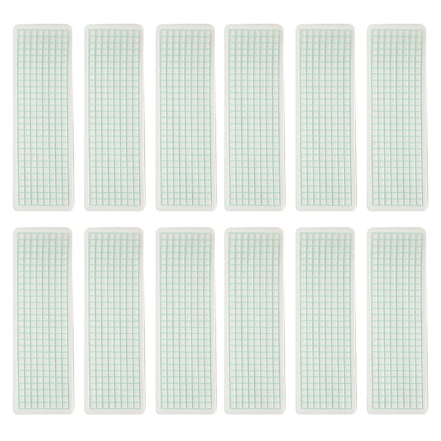 50 Pcs Planches de Rangement pour Ruban Lavable Grilles à Coins Arrondis Utilisation Pratique Maison Collègues