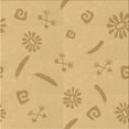 thumbnail image 1 of Ahgly Company Tapis de Zone Carré Lavable en Machine Orange Doré, 7 Pieds Carré, 1 of 7