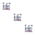 thumbnail image 4 of Transemion Creativity DIY Accessories Embroidery Pillow Kits Hypoallergenic Fabric Gift Type1 3Set, 4 of 6