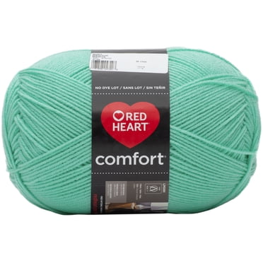 Red Heart® Comfort® Yarn, Solid, Acrylic #4 Medium, 16oz/454g, 867 Yards