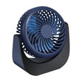 thumbnail image 1 of EGNMCR Fan Desktop Small Fan Rechargeable Desktop Fan Portable Office Student Dormitory Home Mini Fan Mute Small fan, 1 of 8