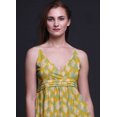 thumbnail image 2 of Bimba Robe Longue Maxi d'Été à Imprimé à Col en V pour Femmes, Tenue de Villégiature de Vacances - Grand, 2 of 6