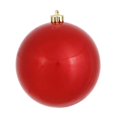 thumbnail image 1 of Vickerman N593003DCV Boule Ornement Bonbon Rouge UV, 12 Po., 1 of 5