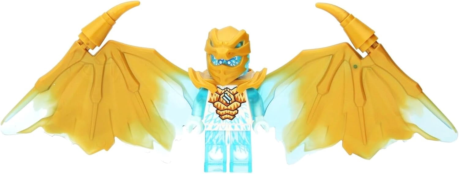 LEGO Ninjago Crystalized: Zane Dragon Minifigure with Sword and Shuriken 892293