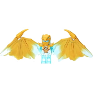 LEGO Ninjago Crystalized: Minifigure de Zane Dragon avec épée et shuriken 892293