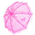 thumbnail image 2 of Wedding Umbrella,Lace Umbrella,Wedding Bride Umbrella Unique Foldable Lace Fabric Parasol Umbrella Performance Props, 2 of 8