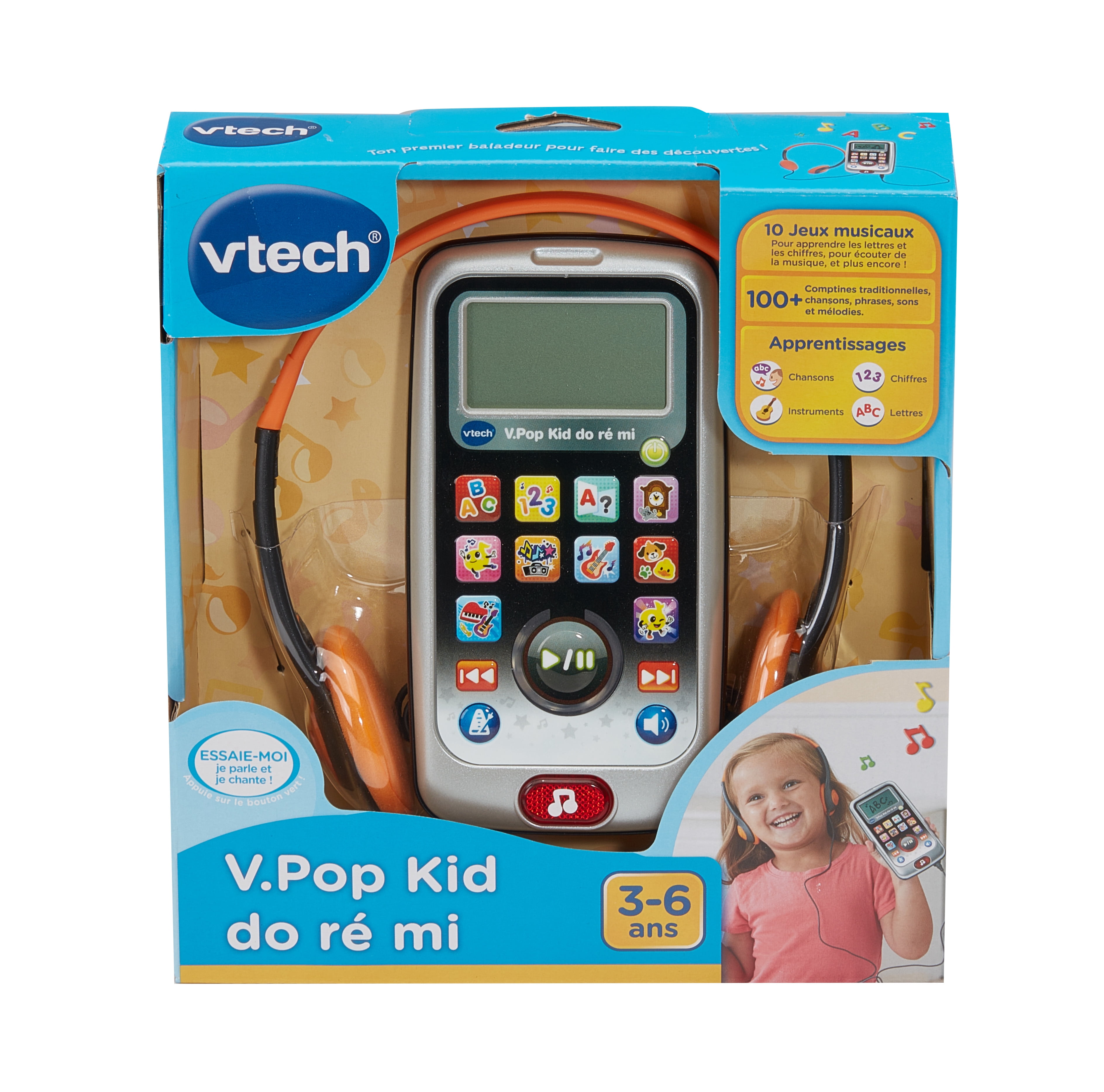 VTech v.Pop Kid Do Ré Mi - Jouet musical pour enfants d'âge préscolaire - Version française
