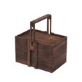 thumbnail image 1 of Elodie Wooden Storage Box Portable Wood Dried Fruit Box for Home Use Office Tearoom Small, 1 of 8