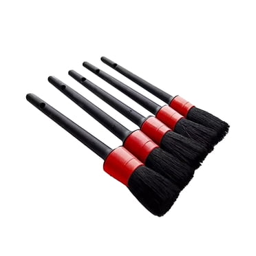 EGNMCR Brushes Auto Detailing Brushes Set Auto Detail Cleaning Brushes for Cleaning Wheels, Engines, Indoors, Emblems, Indoors, Outdoors Auto Detailing Brushes