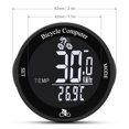 thumbnail image 4 of Graflsoa Wireless Round Bike Computer with Backlight - Black & White Display, Speed Tracking, Odometer, Auto Start/Stop, Calorie Counter, Temperature Memory, Cycling Data Monitor for Enthusiasts, 4 of 7