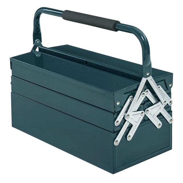 DURHAND Coffre à Outils en Métal Portable Armoire à Outils en Acier avec Poignée