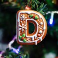 thumbnail image 1 of 26 Alphabet Ornaments For Christmas Tree Candy Cane Initial Letter M Pendant With Berries Pattern Mini Hanging Decorations For Party DIY Holiday Kitchen Towels Acrylic Snowflake Beads Easter, 1 of 3