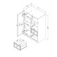 thumbnail image 2 of Armoire Savannah de South Shore, 2 of 5