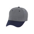 thumbnail image 1 of Two-Tone   Adjustable Baseball Cap, Charcoal Navy, 1 of 2