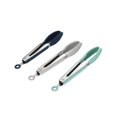 thumbnail image 4 of Mainstays 9" Stainless Steel and Silicone Locking Tongs, Soft Grip Handle, 4 of 9
