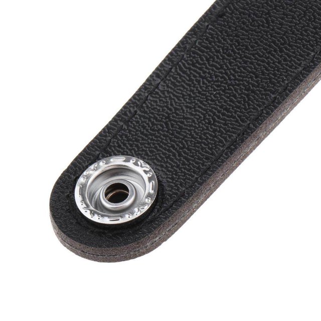 Baohd Accordion Bellows Strap Clasp PU Leather, Centre Distance Optional 11.4cm