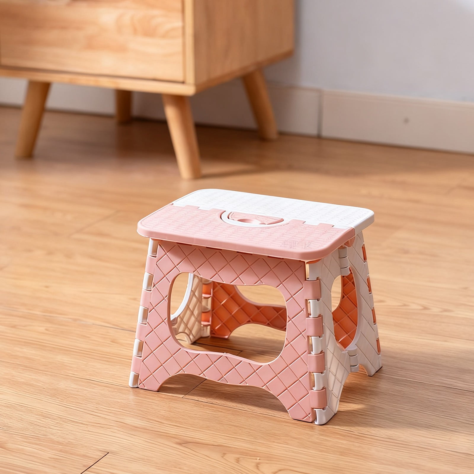 Tabouret Pliable En Bois – Léger Et Portable – Marchepied Idéal Pour Camping, Jardin Et Maison – Charge Robuste, 2 Tailles