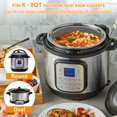 thumbnail image 4 of Slow Cooker Liners - Reusable Crock pot Divider Safe Silicone Cooking Bags Fit 6-8 Quarts Oval or  Pot Dishwasher Safe Cooking Liner, 4 of 9