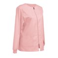 thumbnail image 3 of Veste d'Uniforme pour Femmes, Veste de Travail à Fermeture Éclair devant, Veste d'Échauffement, 3 of 4