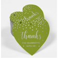 thumbnail image 2 of Inkdotpot Pack Of 50 Real Silver Foil Paper Tags Thanks For Celebrating With Me Birthday Favor Hang Tags, 2 of 6