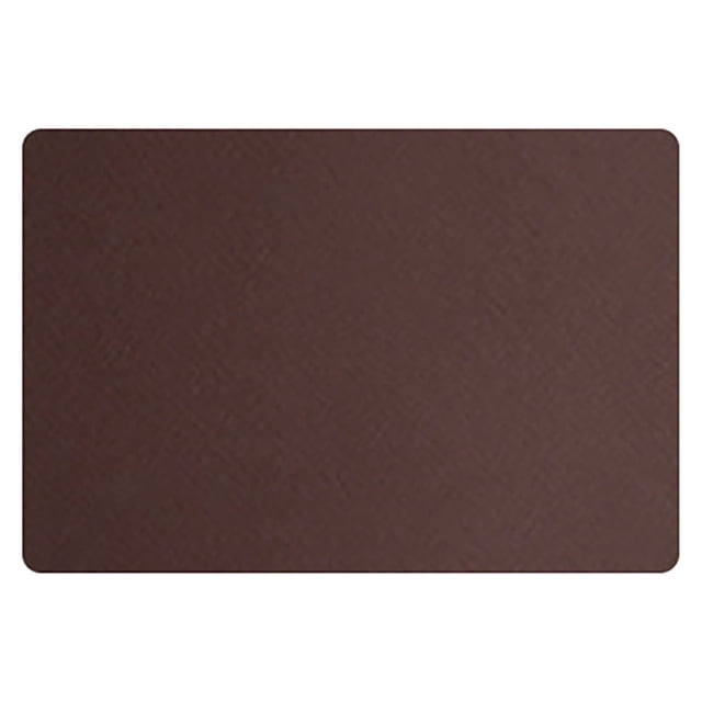 Double - Sided Rectangular Leather Placemat - Insulated, Waterproof for Home, Restaurant & Hotel