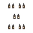 thumbnail image 2 of Baohd 2pack/lot Small Lanterns Decorative Cozy Atmosphere In Any Space Christmas Centerpieces For Tables Black Lanterns How black-2PCS 5Set, 2 of 6