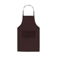 thumbnail image 2 of Apron Waterproof Work Apron Kitchen Western Food Waist Hanging Neck, 2 of 9