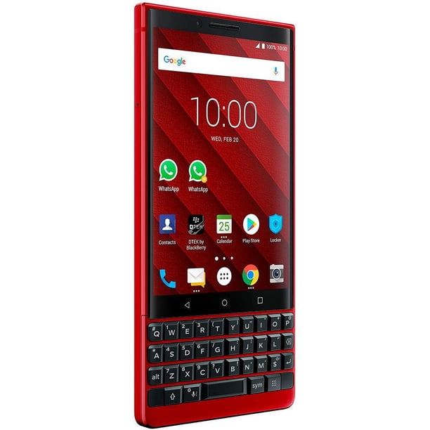 KEY2 Red Edition with 128GB Memory Cell Phone (Unlocked) - Walmart.ca