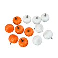 thumbnail image 4 of 12 Pcs Fake Pumpkins Model, Fake Foam Pumpkins, Small Cute DIY Photography Props S Yellow White, 4 of 9