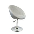 thumbnail image 1 of Nicer Furniture Rounded Leisure Bar Stool in White, 1 of 3