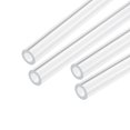 thumbnail image 1 of Unique Bargains Acrylic Pipe Clear Rigid Round Tube 8mm ID 12mm OD 14' for Lamps and Lanterns, Water Cooling System 4pcs, 1 of 6