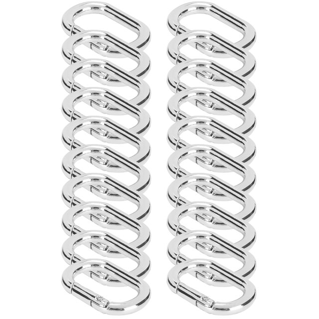 Alloy Oval Spring Buckle, 23mm Oval Spring Buckle Practical Useful Easy Carrying 23mm Alloy Opening Closing For Purses For Keychain Strap For Bags