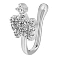 thumbnail image 1 of Clip On Nose Rings For Women Non-Pierced Nose Hoop Ring Adjust Nose Cuff, 1 of 9